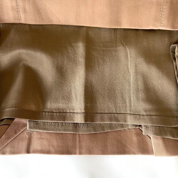 BLUMARINE Classic Cotton Pencil Skirt in Tan Size I46/US10 - Picture 6 of 11